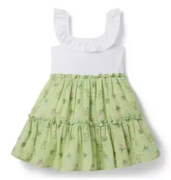Floral Ruffle Dress