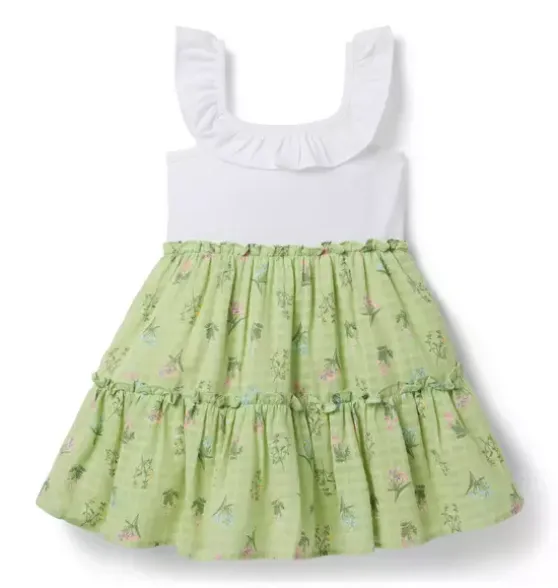 Floral Ruffle Dress
