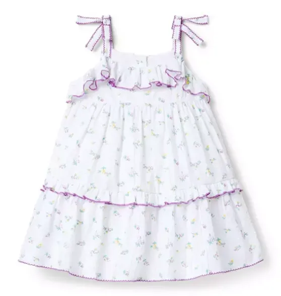 Floral Ruffle Dress