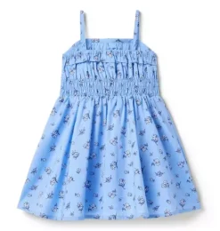 Floral Smocked Dress
