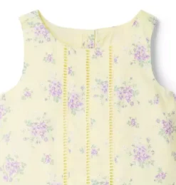 Floral Textured Dress