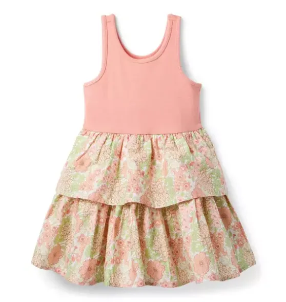 Floral Tiered Dress
