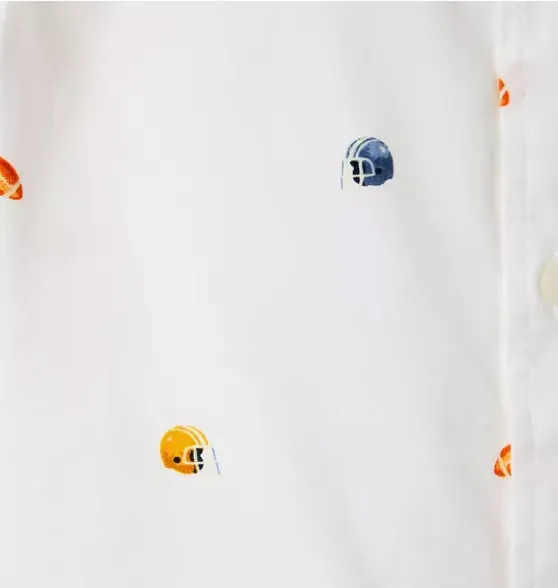 Football Poplin Shirt