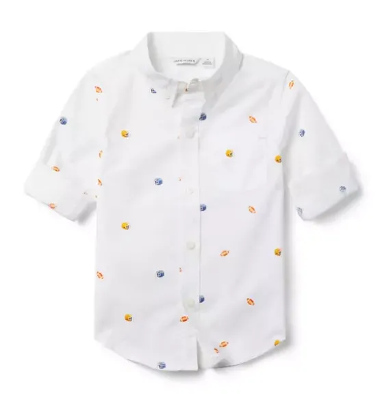 Football Poplin Shirt