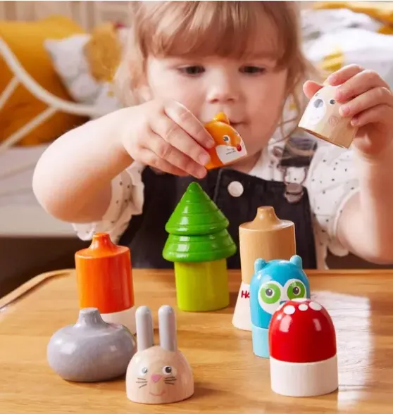 Forest Animals Wooden Stacking Toy