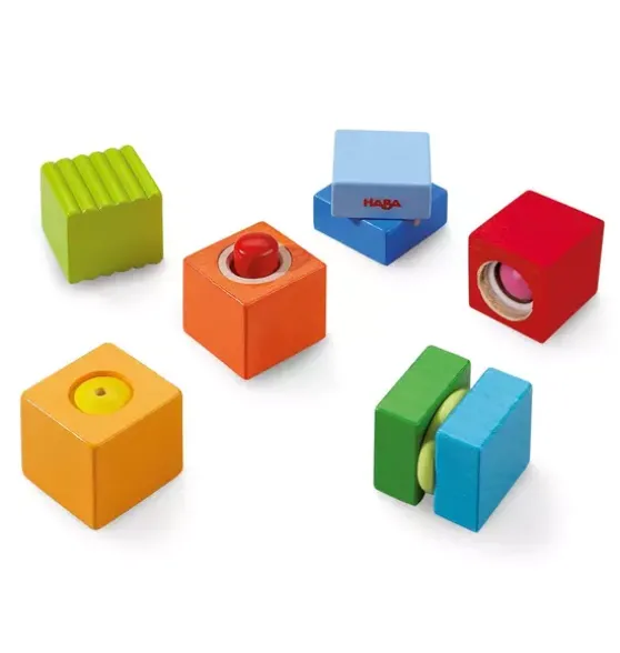 Fun with Sounds Wooden Discovery Blocks