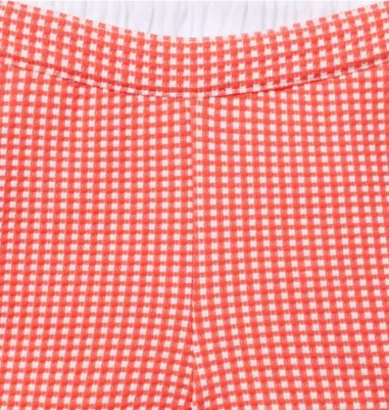 Gingham Jacquard Short