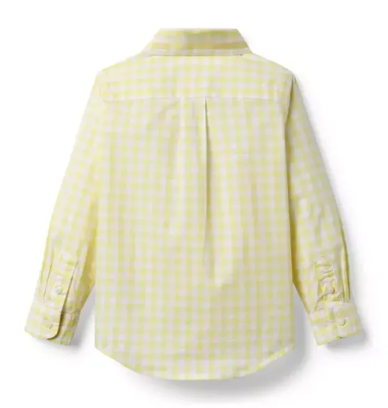Gingham Poplin Shirt