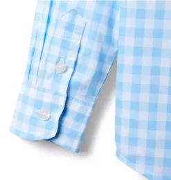 Gingham Poplin Shirt