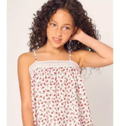 Girls Lily Nightgown in Petite Petals