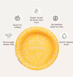 Golden Glenys Inflatable Pool