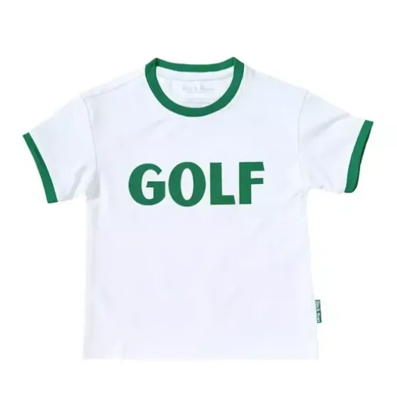 Golf Crewneck T-Shirt, Green