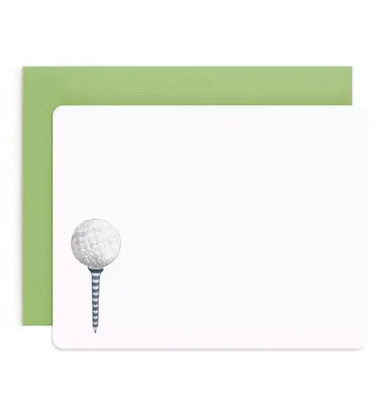Golf Tee Flat Notes