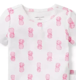 Good Night Short Pajama In Pineapple