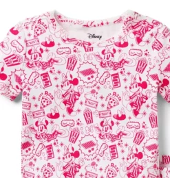 Good Night Short Pajama In Disney Minnie Mouse Sleepover