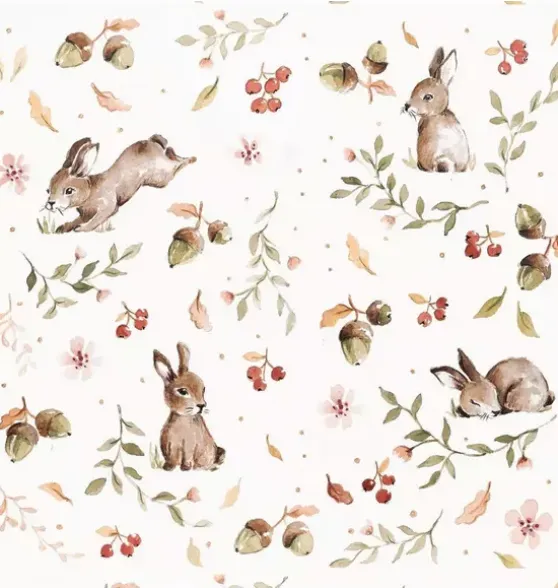 Happy Rabbits Wallpaper
