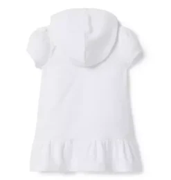 Hooded Terry Swim Cover-Up