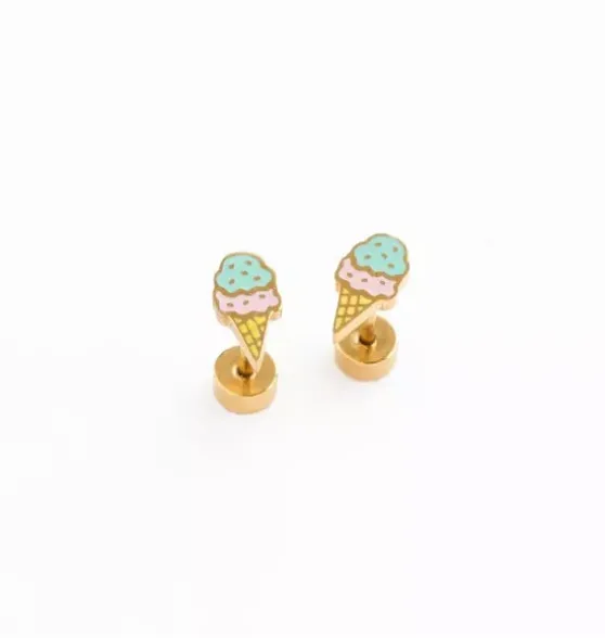 Ice Cream Stud Earring