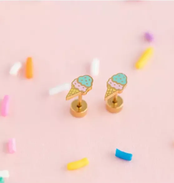 Ice Cream Stud Earring
