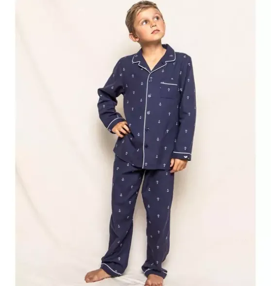 Kid's Pajama Set in Portsmouth Anchors