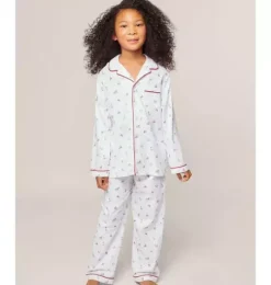 Kid's Twill Pajama Set in Coastal Charms