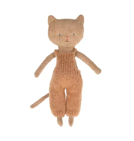 Kitten in Overalls - Ginger