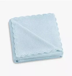 Knit Blanket - Blue
