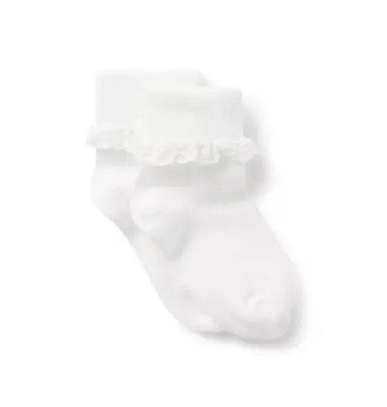 Lace Trim Sock