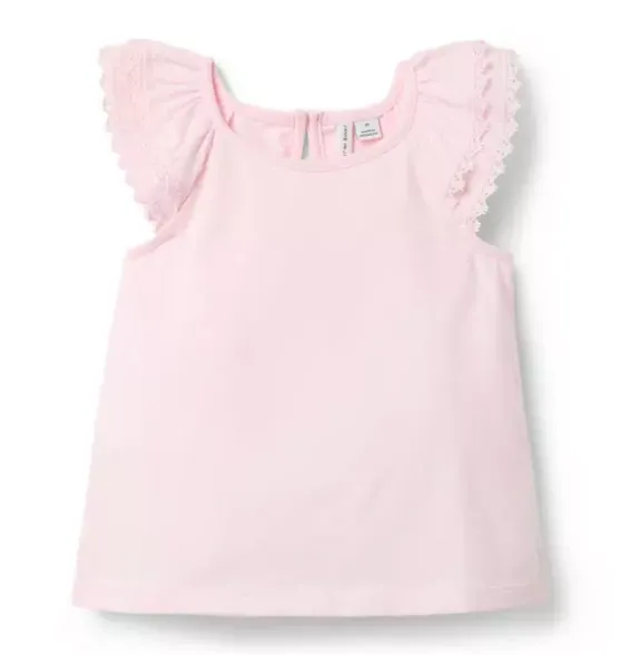 Lace Trim Top