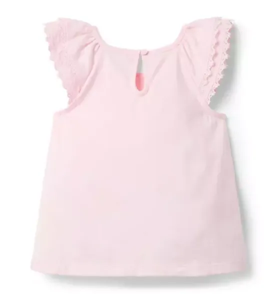 Lace Trim Top