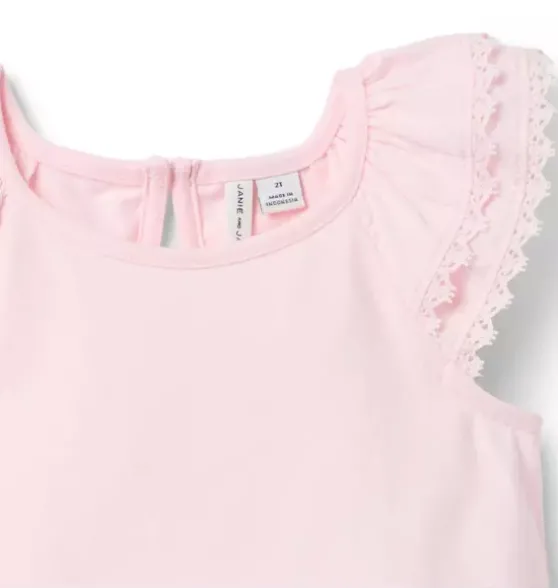 Lace Trim Top