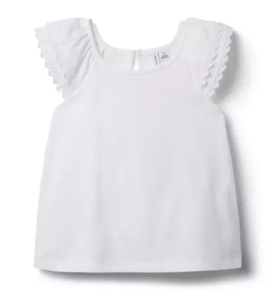 Lace Trim Top