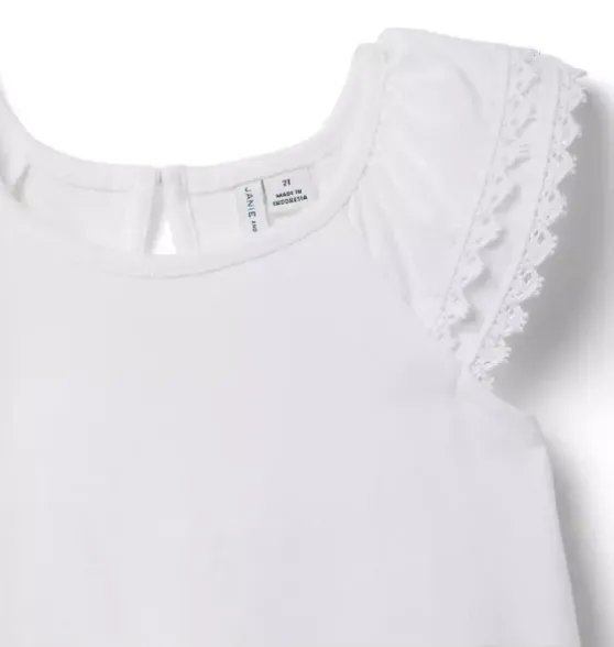Lace Trim Top