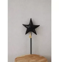 “Black Sequins” Magic Wand