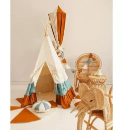 “Circus” Teepee Tent with Frills