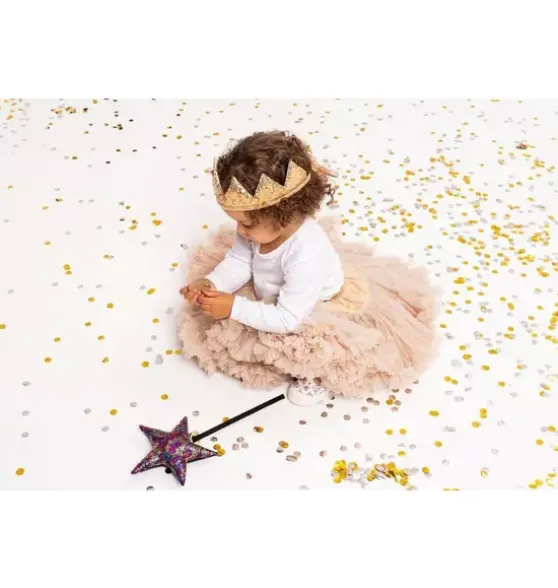 “Gold Sequins” Fairy-tale Crown