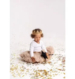 “Gold Sequins” Fairy-tale Crown