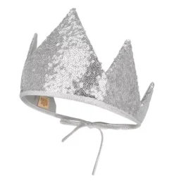 &ldquo;Silver Sequins&rdquo; Crown