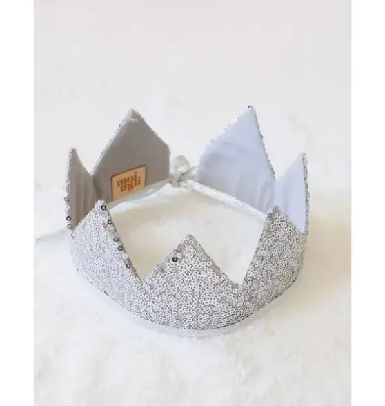 “Silver Sequins” Fairy-tale Crown