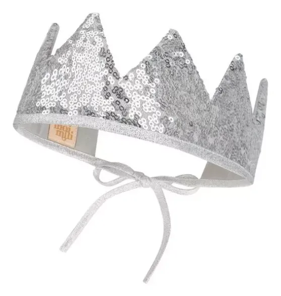 “Silver Sequins” Fairy-tale Crown
