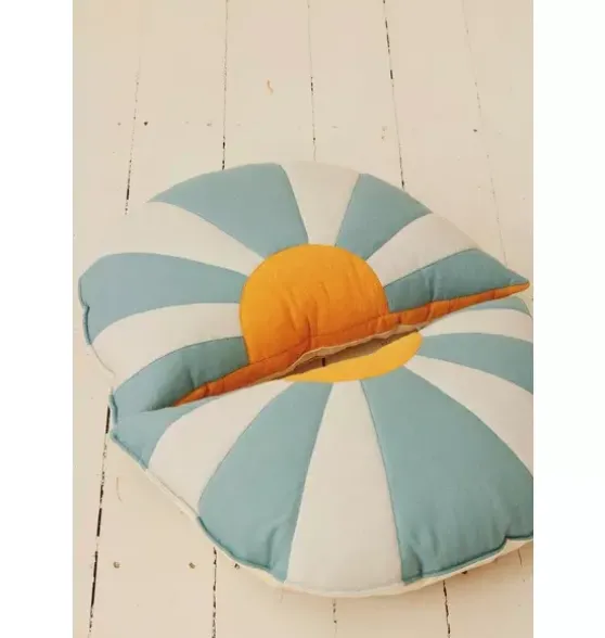 “Sunset in Twin Peaks” Sun Pillow