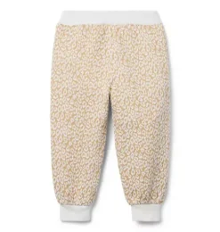 Leopard Jacquard Jogger