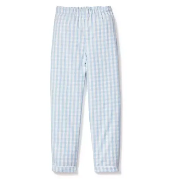 Light Blue Gingham Pant Separates