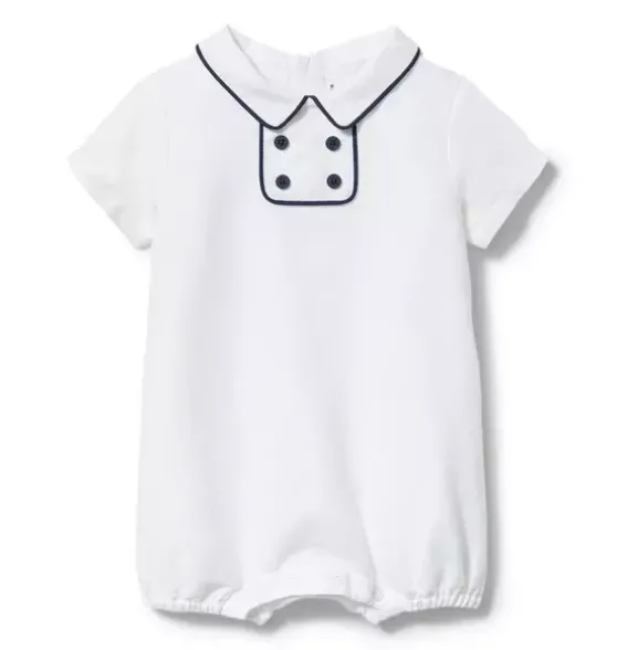 Linen Collared One-Piece