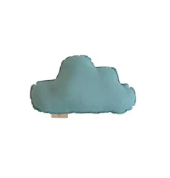 Linen &ldquo;Eye of the Sea&rdquo; Cloud Pillow