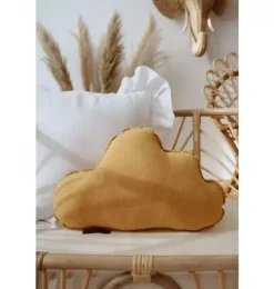 Linen &ldquo;Mango&rdquo; Cloud Pillow