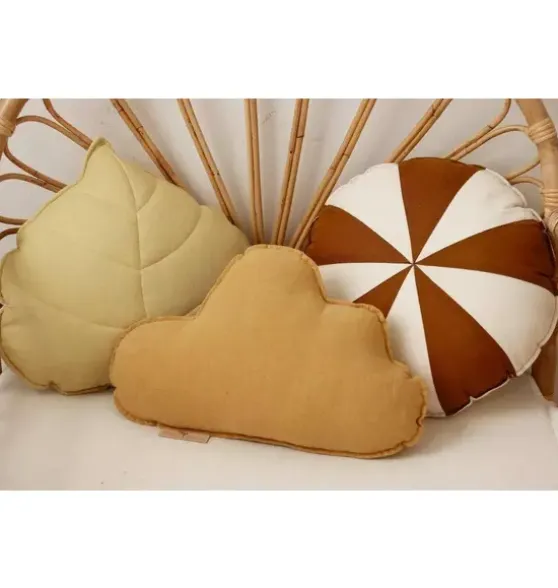 Linen “Mango” Cloud Pillow