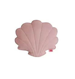 Linen &ldquo;Powder Pink&rdquo; Shell Pillow