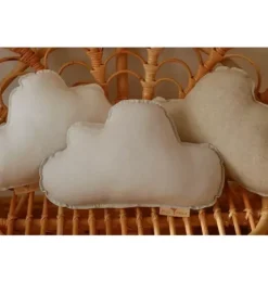 Linen &ldquo;Sand&rdquo; Cloud Pillow