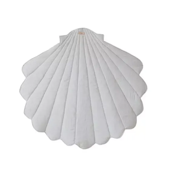 Linen “Sand” Shell Mat